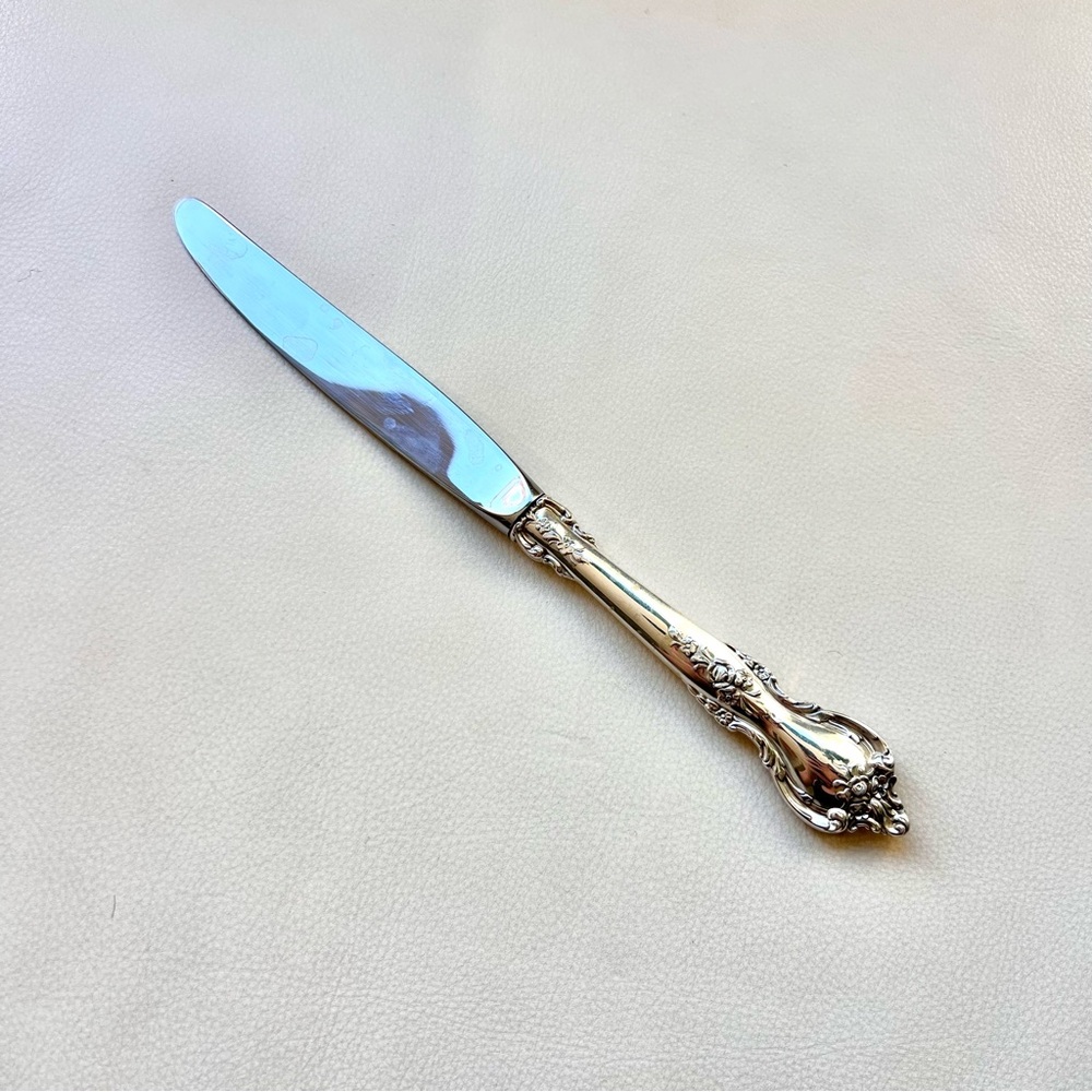 Lunt Silversmith Delacourt Modern Hollow Knife
